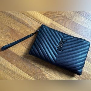 YSL Envelope Wristlet